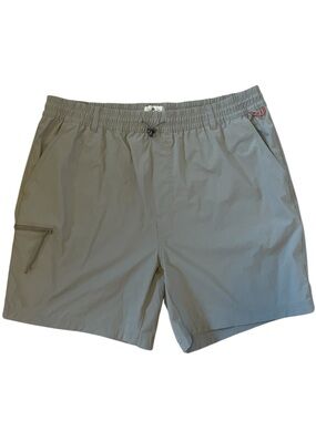 G7- Lake & Trail XL Men's Olive Quick-Dry  Shorts